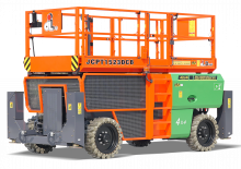Kołowe podnośniki nożycowe Dingli JCPT1523DCB