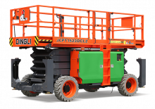 Kołowe podnośniki nożycowe Dingli JCPT1523DCL2