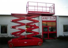 Kołowe podnośniki nożycowe Kreitzler KIB 12/067