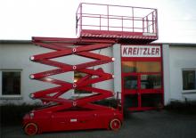 Kołowe podnośniki nożycowe Kreitzler KIB 12/195