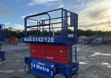 Kołowe podnośniki nożycowe HAB S 142-12 E 2WD