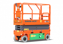 Kołowe podnośniki nożycowe Dingli S0608-ACE+