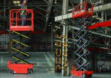 Kołowe podnośniki nożycowe Noblelift SC14E/H