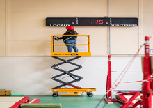 Kołowe podnośniki nożycowe Haulotte Swift Up 4.5