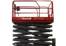 Kołowe podnośniki nożycowe Mantall XE140W