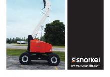Kołowe przegubowe podnośniki koszowe Snorkel AB60J