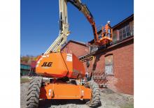 Kołowe przegubowe podnośniki koszowe JLG H340AJ