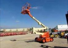 Kołowe przegubowe podnośniki koszowe JLG 45 IC