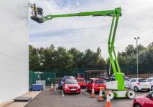 Kołowe przegubowe podnośniki koszowe Niftylift HR17 Hybrid