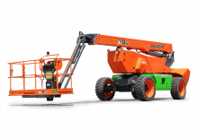 Kołowe teleskopowe platformy robocze Dingli BA24ERT