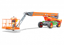 Kołowe teleskopowe platformy robocze Dingli BT34ERT