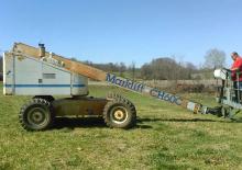 Kołowe teleskopowe platformy robocze Marklift CH 60 C
