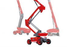 Kołowe teleskopowe platformy robocze MAGNI DTB16RT