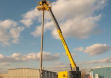 Kołowe teleskopowe platformy robocze Haulotte HT46 RTJ O