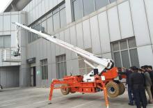 Kołowe teleskopowe platformy robocze Easy Lift R300WHY 