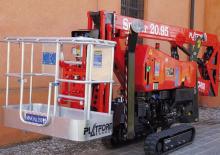 Kołowe teleskopowe platformy robocze Basket RQG 30 W