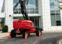 Kołowe teleskopowe platformy robocze Manitou TJ 85