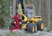 Kombajny Caterpillar 550