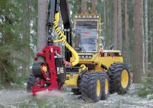 Kombajny Caterpillar 580