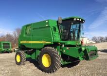Kombajny zbożowe John Deere 9560 i WTS