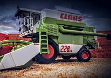 Kombajny zbożowe Claas Commandor 228 CS