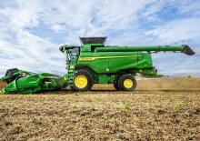 Kombajny zbożowe John Deere T6 500  