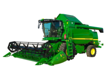 Kombajny zbożowe John Deere W 550 i LL