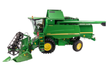 Kombajny zbożowe John Deere W 660 i