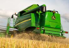 Kombajny zbożowe John Deere W 660 i LL