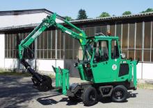 Koparka do kopania grobów Schmelzer Hytrac 400 S 