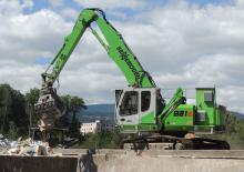Koparki do prac przeładunkowych Sennebogen 821R E 