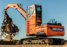Koparki do prac przeładunkowych Develon DX225MH-5