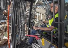 Koparki do prac przeładunkowych Volvo EW200E