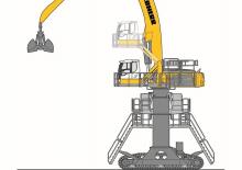 Koparki do prac przeładunkowych Liebherr LH 80 C Gantry Industry Litronic
