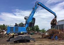 Koparki do prac przeładunkowych Terex-Fuchs MHL335 F