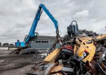Koparki do prac przeładunkowych Terex-Fuchs MHL350 F