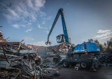 Koparki do prac przeładunkowych Terex-Fuchs MHL390 F