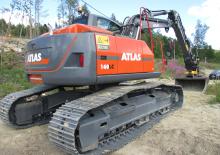 Koparki gąsienicowe Atlas 160 LC