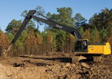 Ładowarki o sterowaniu burtowym John Deere Construction 270D