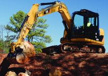 Koparki gąsienicowe Caterpillar 307D