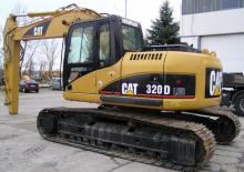 Koparki gąsienicowe Caterpillar 320D LRR