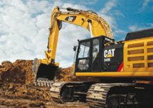 Koparki gąsienicowe Caterpillar 349E L