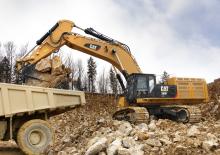 Koparki gąsienicowe Caterpillar 390F L