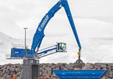 Koparki do prac przeładunkowych Sennebogen 875R E Hybrid