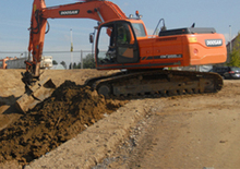 Koparki gąsienicowe Doosan DX 255 N LC