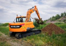 Koparki gąsienicowe Develon DX140LC-7K 