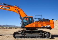 Koparki gąsienicowe Develon DX530LC-7
