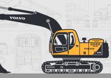 Koparki gąsienicowe Volvo EC150