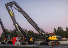 Koparki gąsienicowe Volvo EC500 High Reach