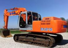 Koparki gąsienicowe Fiat-Hitachi EX 215